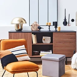 Fabrique de Styles Lampe champignon en fer d35cm - Champart* Lampes À Poser