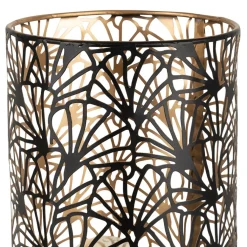 Fabrique de Styles Lampe cylindre en fer h36cm noir et doré - flaural* Lampes À Poser