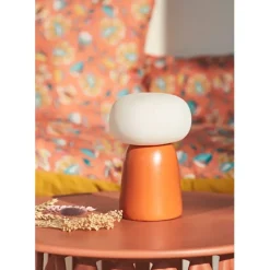 Fabrique de Styles Lampe de table solaire pèche - Meringue*Enfant Luminaires|Jardin