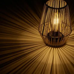 Fabrique de Styles Lampe d'extérieur en résine tresée h23cm*Enfant Luminaires|Jardin