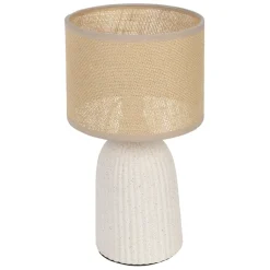 Fabrique de Styles Lampe en céramique écru h28cm - Essencia* Lampes À Poser