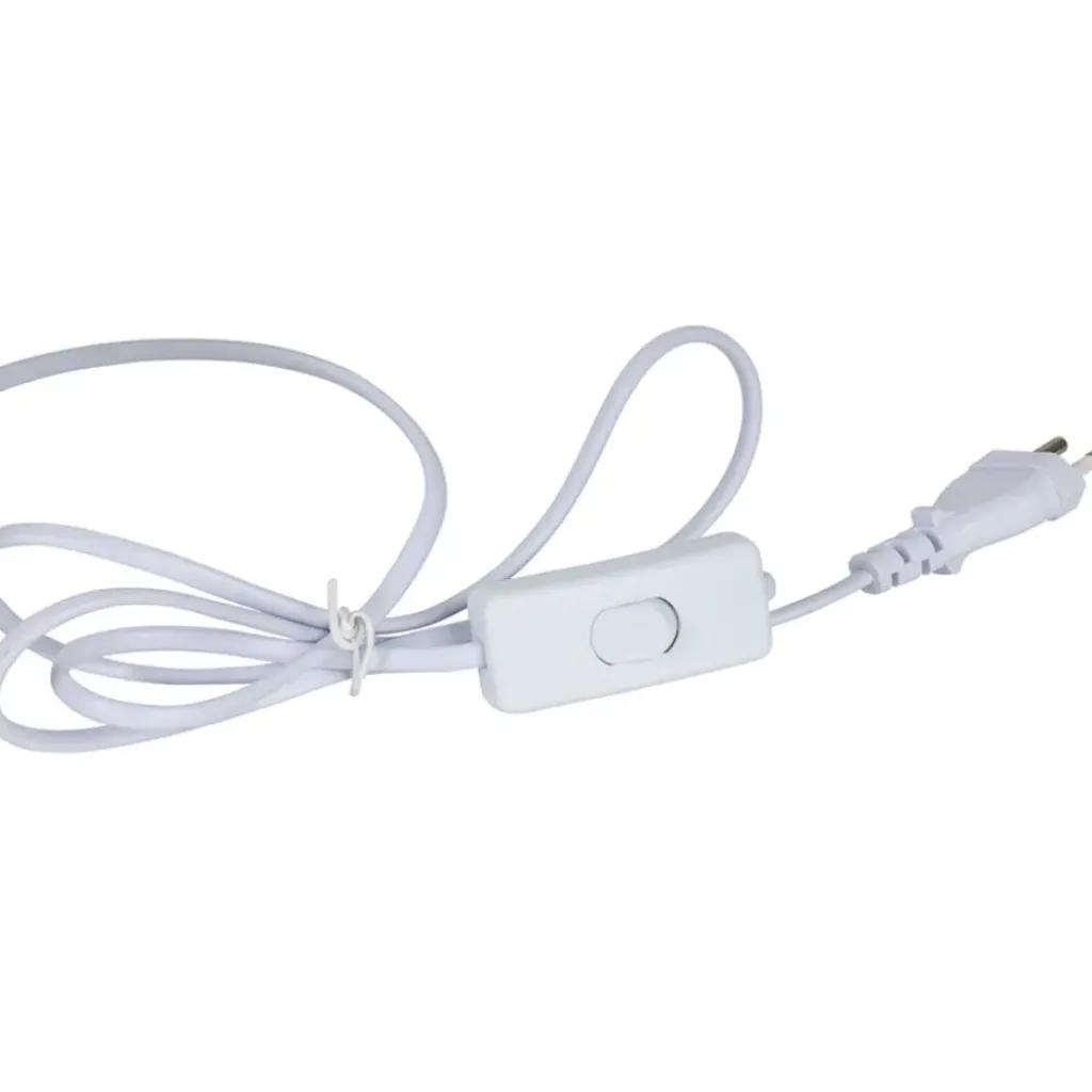 Fabrique de Styles Lampe en céramique et raphia écru h48cm - Lignes* Lampes À Poser