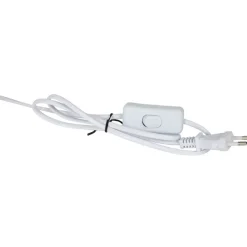 Fabrique de Styles Lampe en céramique émeraude et lin h40cm - Verda* Lampes À Poser