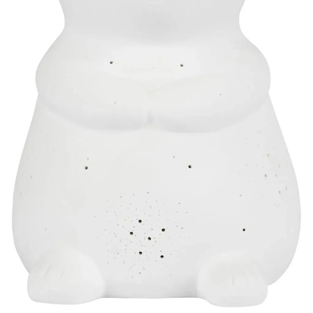 Fabrique de Styles Lampe en porcelaine h20.5cm - Ours* Lampes À Poser