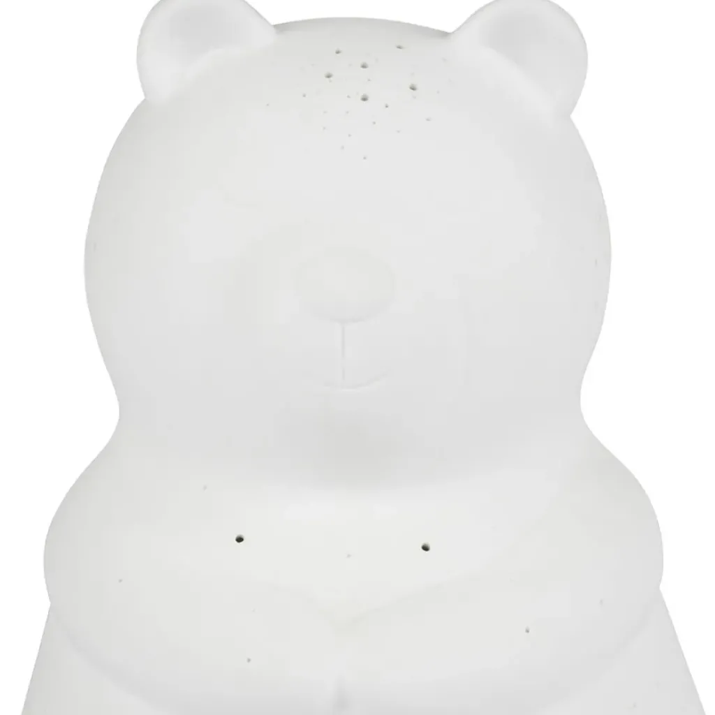 Fabrique de Styles Lampe en porcelaine h20.5cm - Ours* Lampes À Poser