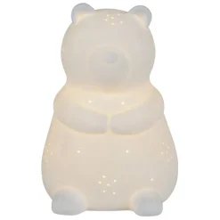 Fabrique de Styles Lampe en porcelaine led - ours*Enfant Déco