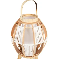 Fabrique de Styles Lampe lanterne sur pied naturelle H82cm - Cordey* Lampes À Poser