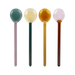 Fabrique de Styles Lot de 4 agitateurs en verre borosilicate h12.5cm - Funny* Accessoires Vin Et Cocktails