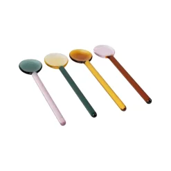 Fabrique de Styles Lot de 4 agitateurs en verre borosilicate h12.5cm - Funny* Accessoires Vin Et Cocktails