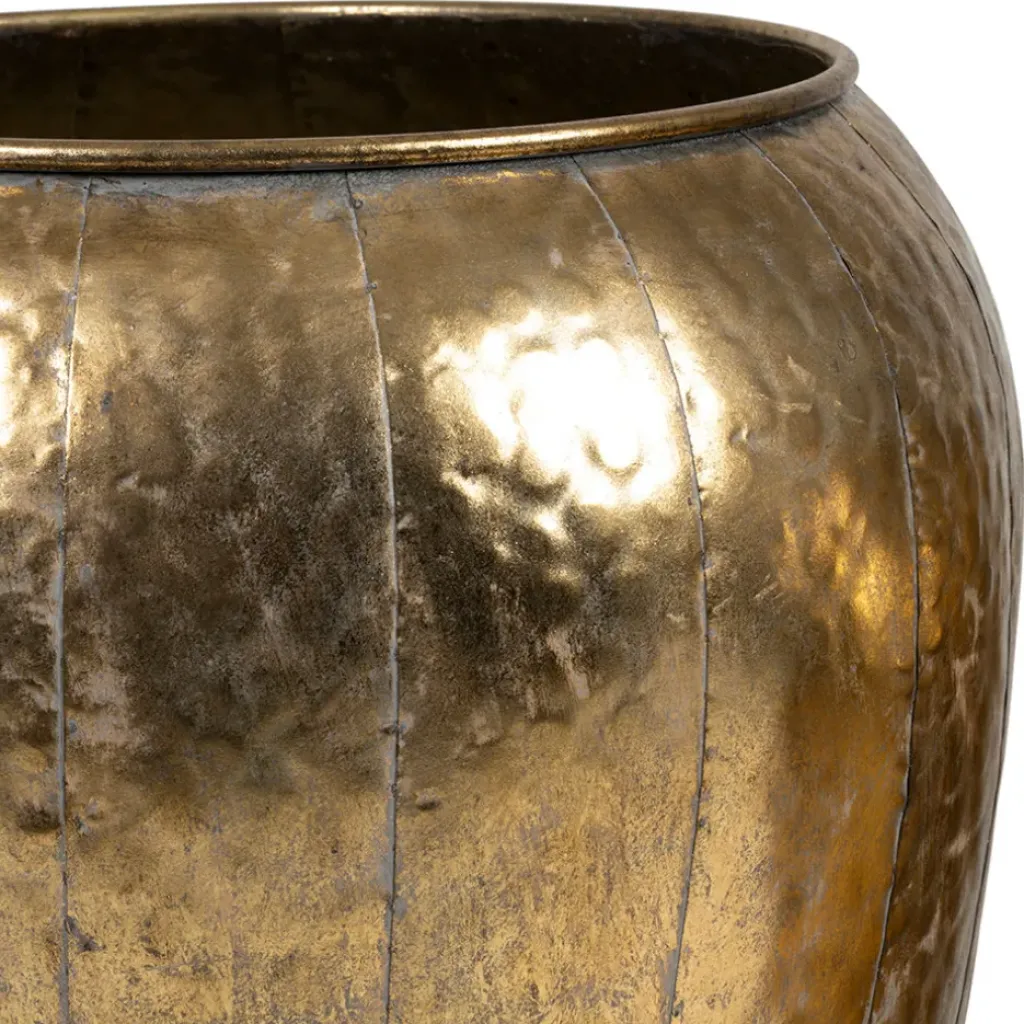 Fabrique de Styles Lot de 2 caches pot en fer d48cm et d36cm - Baca* Cache-pots Et Supports