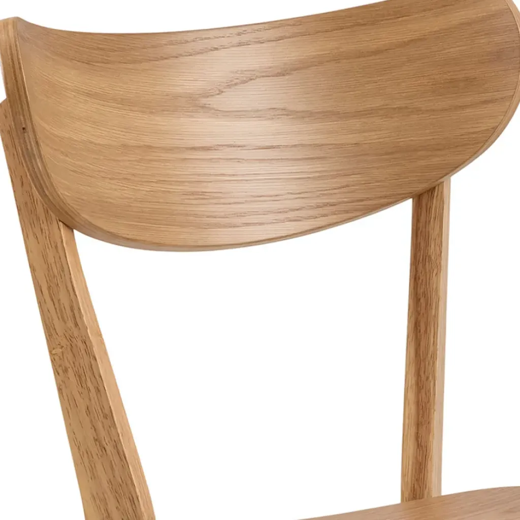 Fabrique de Styles Lot de 2 chaises de salle à manger en chêne - Roxy* Chaises