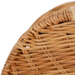 Fabrique de Styles Lot de 2 corbeilles coeur avec couvercle en rotin - Fantine* Paniers Et Corbeilles