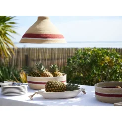 Fabrique de Styles Lot de 2 corbeilles en jonc de mer - Sumatra* Paniers Et Corbeilles