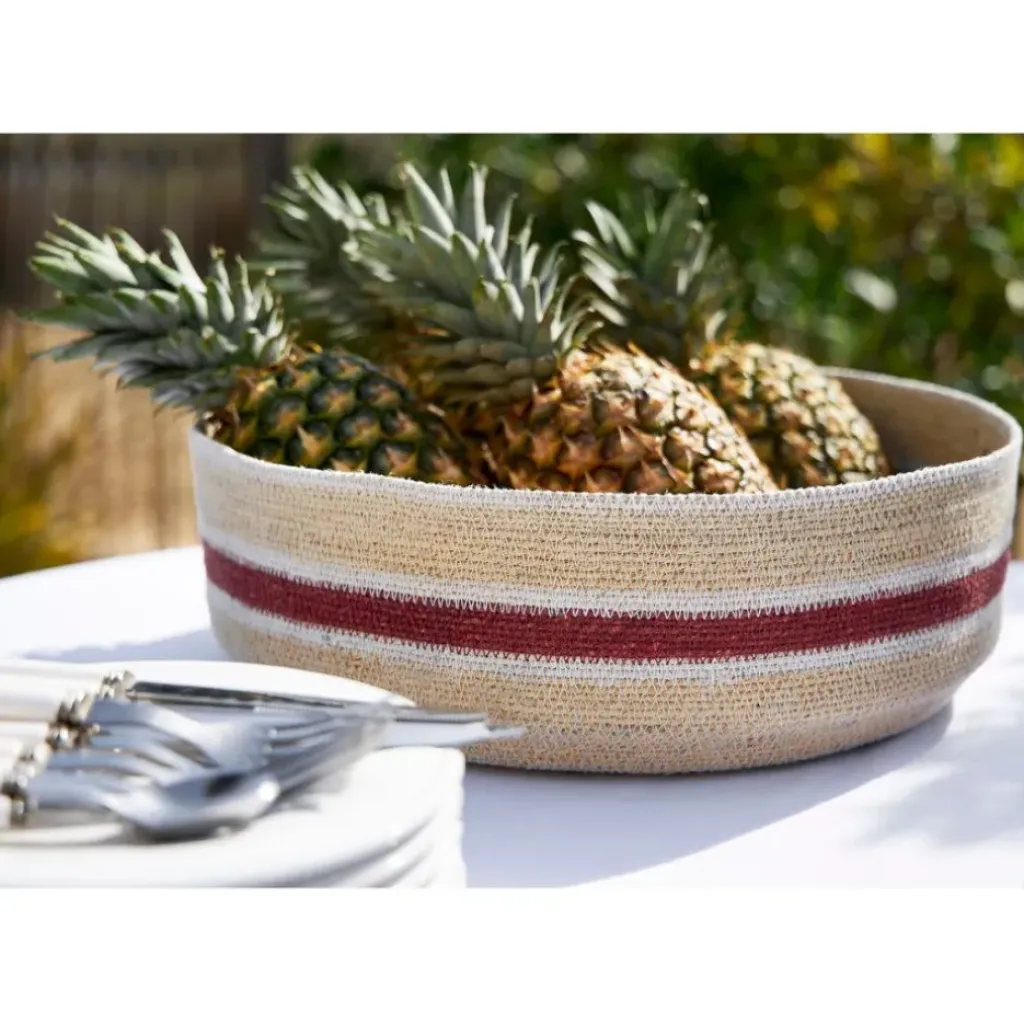 Fabrique de Styles Lot de 2 corbeilles en jonc de mer - Sumatra* Paniers Et Corbeilles