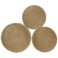 Fabrique de Styles Lot de 3 corbeilles en jonc de mer - Borneo* Paniers Et Corbeilles
