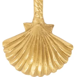 Fabrique de Styles Lot de 2 couverts de salade en inox et laiton - Coquillage* Ustensibles De Cuisine