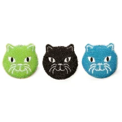 Fabrique de Styles Lot de 3 eponges chat* Éponges Et Chiffons
