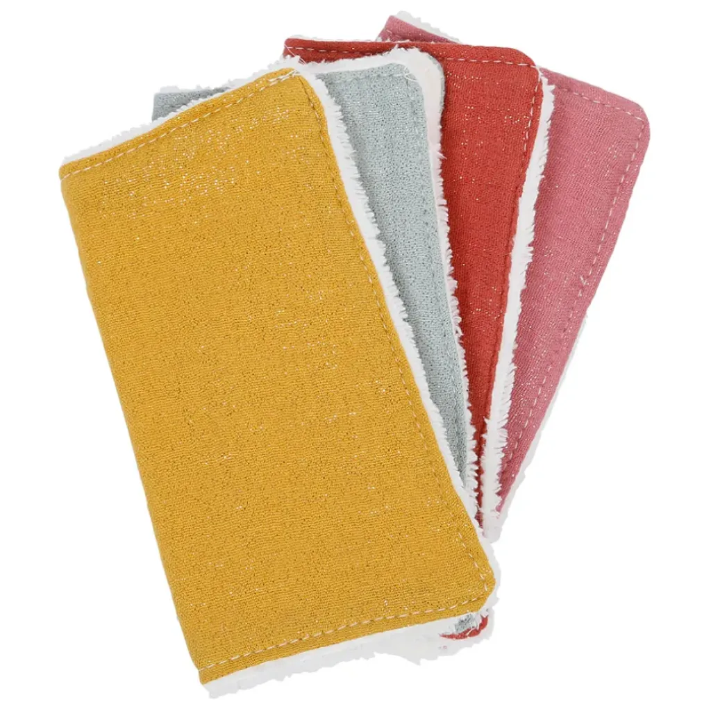Fabrique de Styles Lot de 4 lingettes ecolo grand modele scintillant* Accessoires Soins
