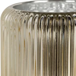 Fabrique de Styles Lot de 3 photophore en verre - Prisca* Photophores, Bougeoirs Et Lanternes