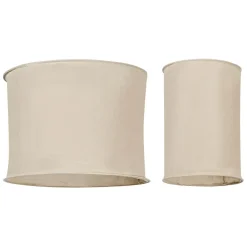 Fabrique de Styles Lot de 2 suspensions en lin non électrifiée - Noho* Suspensions