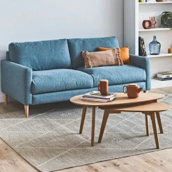 Fabrique de Styles Lot de 2 table basse en chêne - Becka* Table Basses