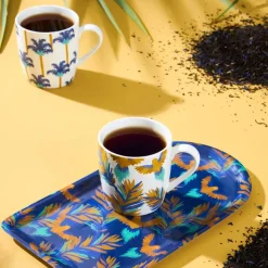 Fabrique de Styles Lot de 4 tasses en porcelaine 35cl - Mocoa* Tasses Et Mugs