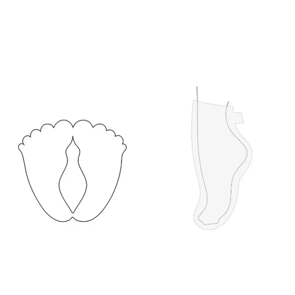 Fabrique de Styles Masque pieds chaussettes hydratantes* Soins Des Mains Et Des Pieds