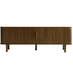 Fabrique de Styles Meuble tv en placage chêne foncé L160cm - Cavo* Meubles Tv