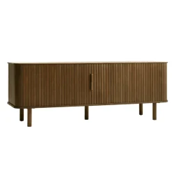 Fabrique de Styles Meuble tv en placage chêne foncé L160cm - Cavo* Meubles Tv