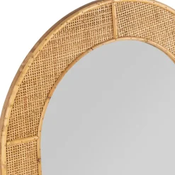Fabrique de Styles Miroir arrondie en rotin - Tamba* Miroirs