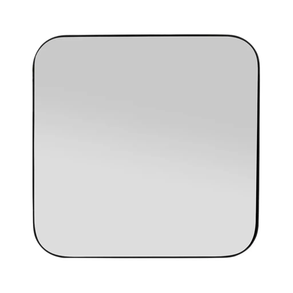 Fabrique de Styles Miroir carré en fer 45x45cm - Kerian* Miroirs