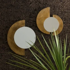 Fabrique de Styles Miroir en fer 37x38cm - Corolia* Miroirs