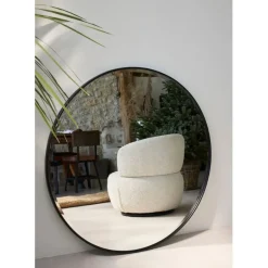 Fabrique de Styles Miroir en fer d110cm - Arlequin* Miroirs