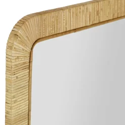 Fabrique de Styles Miroir en rotin et mdf 60x90cm - Tulum* Miroirs