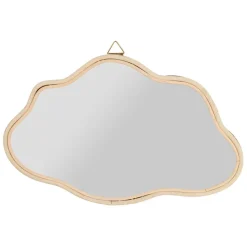 Fabrique de Styles Miroir nuage en rotin 40x25cm* Miroirs