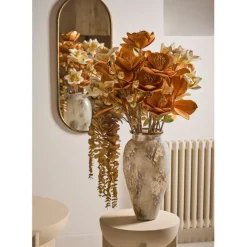 Fabrique de Styles Miroir ovale en fer 35.5x89.5cm - Aziru* Miroirs