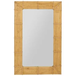 Fabrique de Styles Miroir rectangle en bambou 50x80cm - Owari* Miroirs