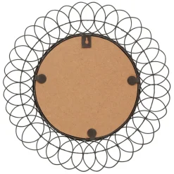 Fabrique de Styles Miroir rond en fer D44cm - Lore* Miroirs