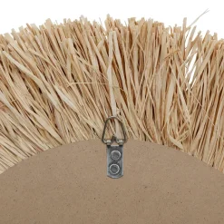 Fabrique de Styles Miroir rond en raphia d52cm - cauri* Miroirs