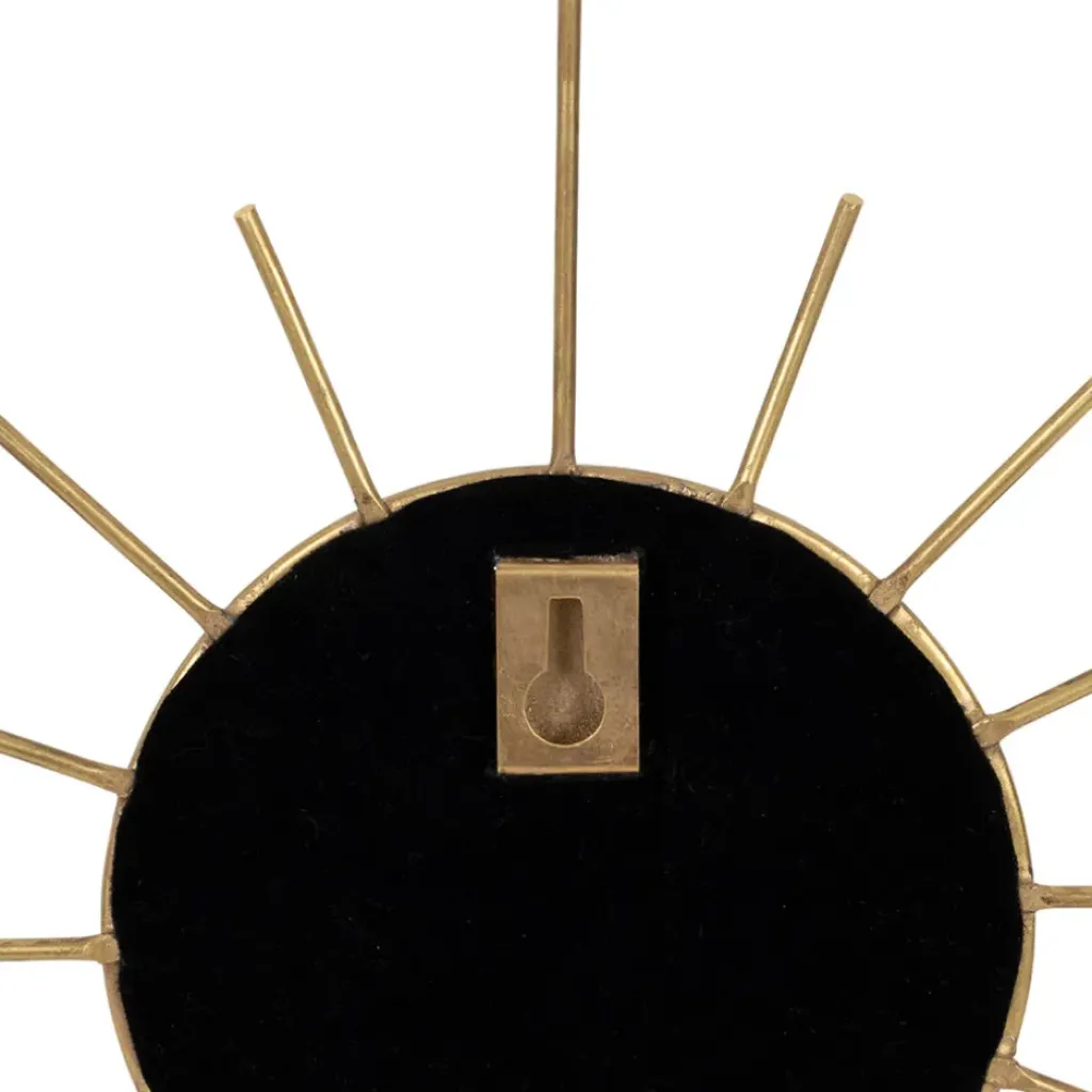 Fabrique de Styles Miroir soleil en laiton 20x20cm - Jolinio* Miroirs