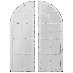 Fabrique de Styles Miroirs x2 patiné 40x117cm - orangerie* Miroirs
