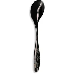 Fabrique de Styles Ménagère 16 pièces en inox noir motif printemps* Ménagères