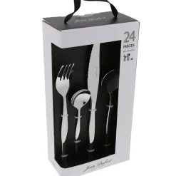 Fabrique de Styles Ménagère 24 pieces en acier ydable argent - violon* Ménagères
