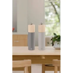 Fabrique de Styles Moulin à sel gris h21.5cm - Boreal* Salières Et Poivrières