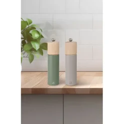 Fabrique de Styles Moulin à sel gris h21.5cm - Boreal* Salières Et Poivrières