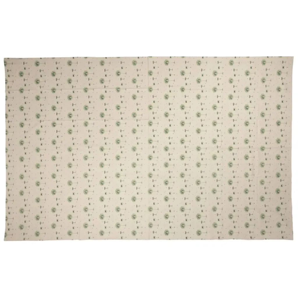 Fabrique de Styles Nappe carrée en coton écru et 160x160cm - Paya* Nappes