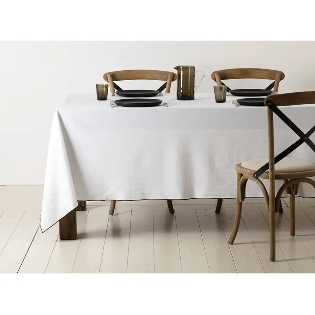 Fabrique de Styles Nappe corino 160x160cm coton lavé 170g/m2* Nappes