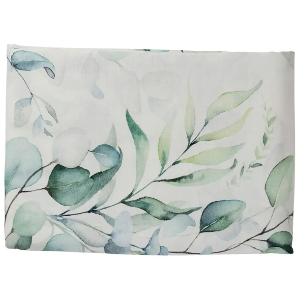 Fabrique de Styles Nappe en coton 320x160cm - Eucalyptus* Nappes