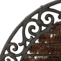 Fabrique de Styles Paillasson en fonte et fibre de palmier 68x40cm* Paillassons