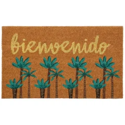 Fabrique de Styles Paillasson "bienvenido" en coco 73x43cm - Patchuca* Paillassons